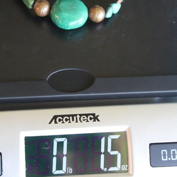 Natural Turquoise and Copper 8" Bracelet NWOT - Picture 7 of 7
